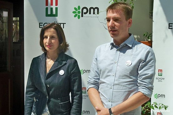 Szelényi Zsuzsanna és Jávor Benedek