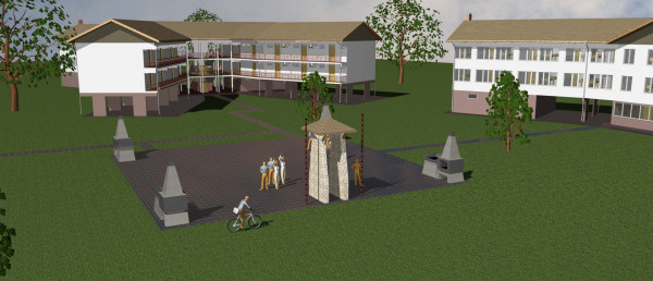 Nyári épület: ilyen lesz