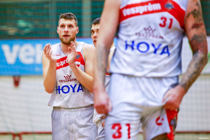 Madár András két triplát szerzett saját térfeléről (archív fénykép)