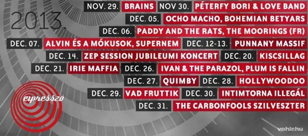 Az Expresszó műsorterve az idei évre