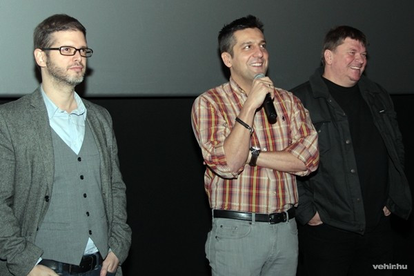 Orosz Dénes, Csányi Sándor, Kálomista Gábor Veszprémben