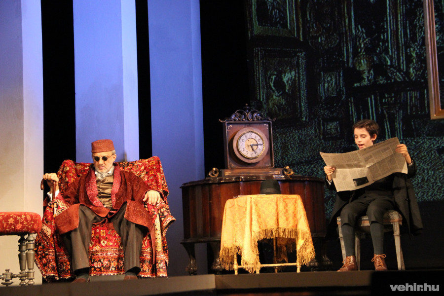 A Légy jó mindhalálig c. musical próbáján