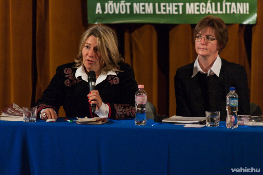 Morvai Krisztina és Forgóné Kelemen Judit