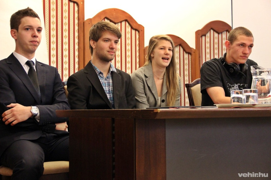 Szalóki Viktor, Zongor Bence, Stáhl Titanilla és Görgics Martin