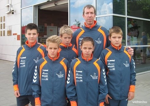 A veszprémi csapat Balogh János edzővel