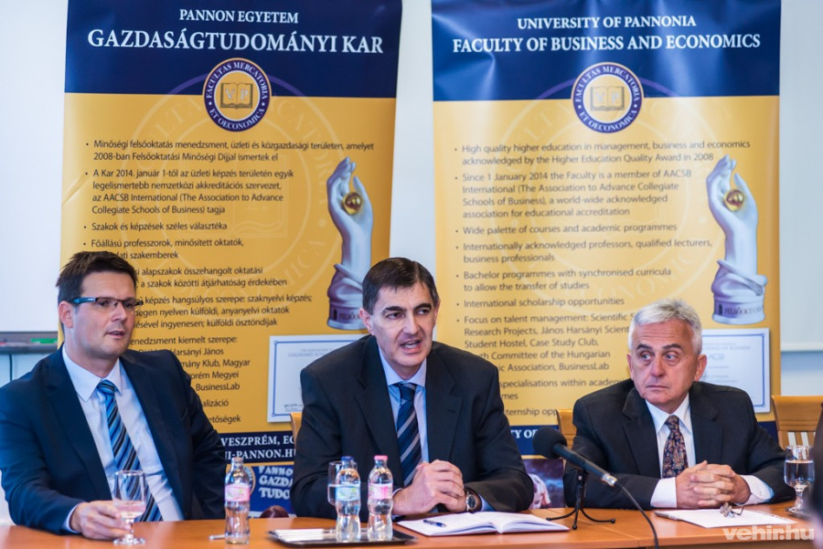 dr Birkner Zoltán, dr. Szabó Lajos és Veress Zoltán