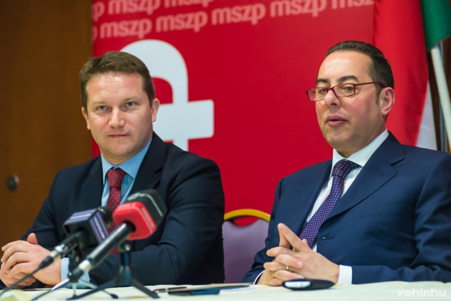 Ujhelyi István és Gianni Pittella