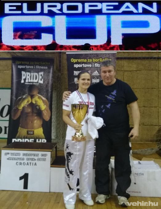  Bécsi Nikolett és edzője, Vajky László