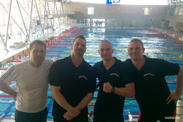 Balról: Bartha Gábor, Varga Zoltán, Vattai András, Bartalus Szilárd