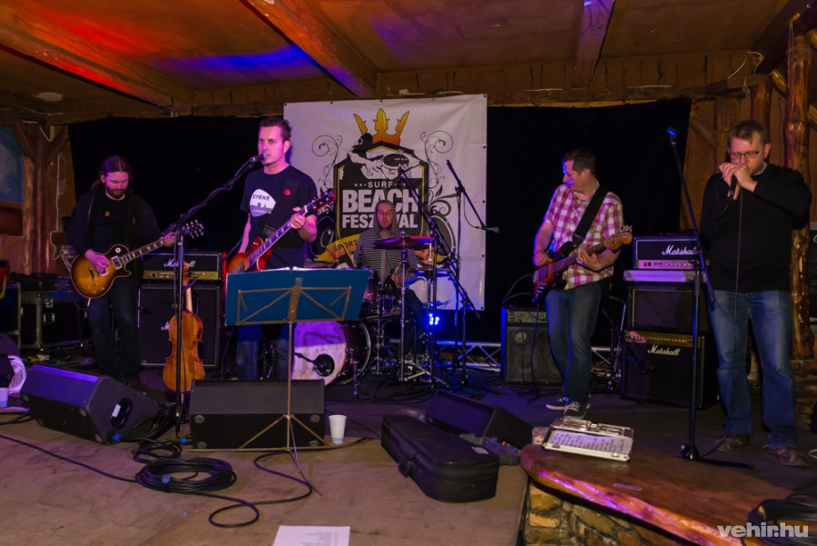 Az M.C.S. Blues Band koncertje az idei Veszprémi Egyetemi Napokon.