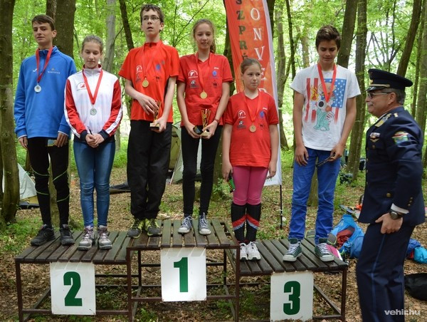 A 15-18 évesek dobogóján a fiúk közül 1. Berzsenyi Bence, a lányok közül pedig 1. Lantai Anna Boróka,  2. Kápolnás Kata, 3. Esztergályos Laura