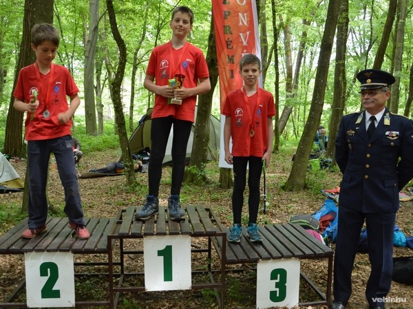 1. Chmelik Levente, 2. Barát Benedek, 3. Gaschler Máté