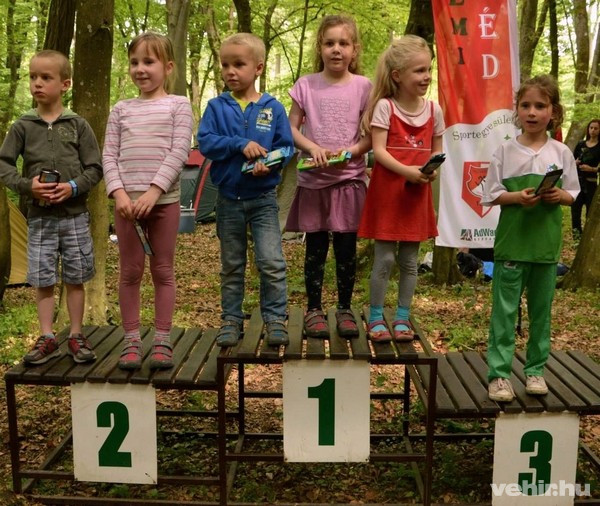 A gyerekverseny eredményhirdetése