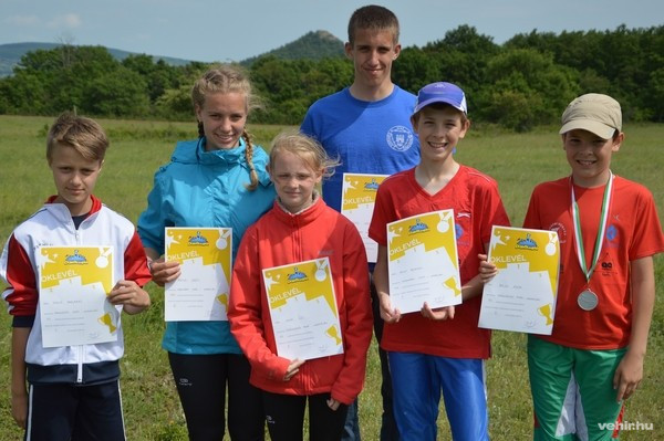 A normál távon díjazott versenyzők: Vincze Barnabás, Péntek Gréti, Lantai Lili, Péntek Márton, Bálint Benedek és Bálint Ádám