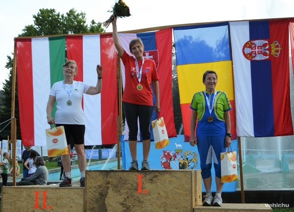 Wieder Ilona újra országos bajnoki címet szerzett a 60 éves női mezőnyben - Fotók: Bálint Bence