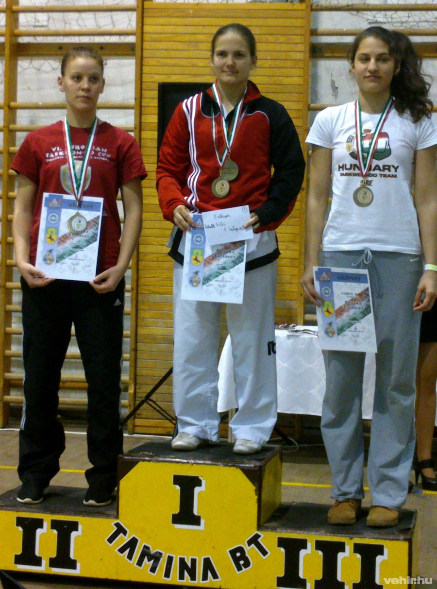 Bécsi Nikolett a dobogó tetején