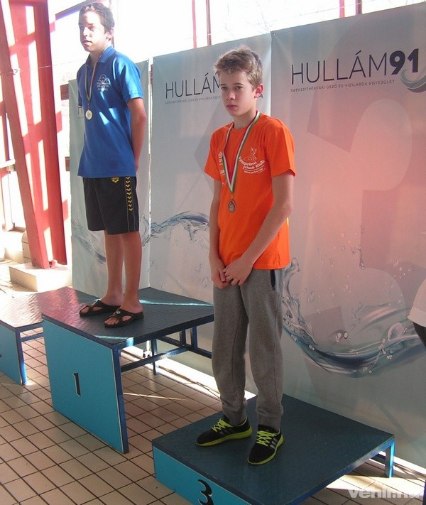 Mürkli Márton a dobogó harmadik fokán