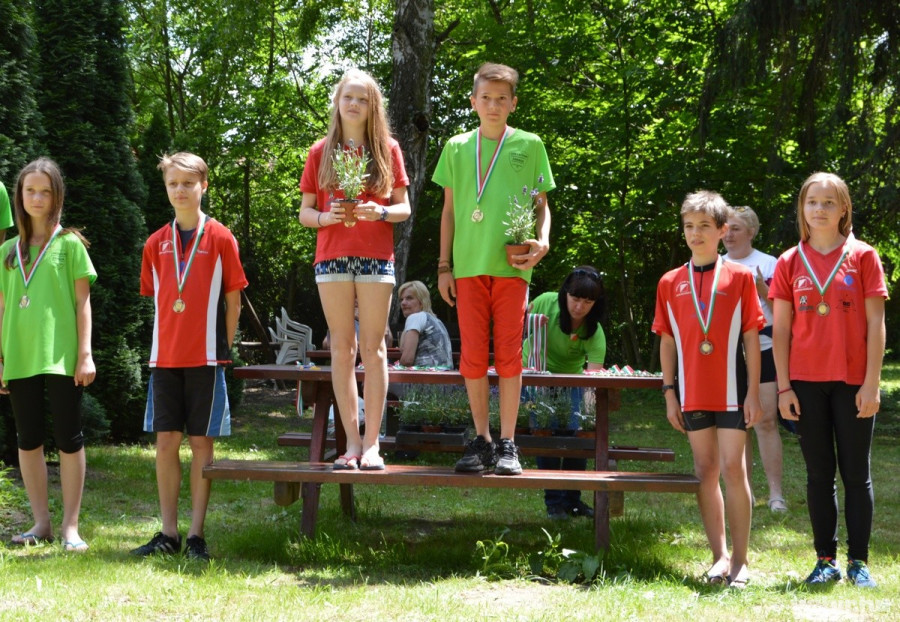 Vincze Barnabás (2.), Lantai Lili (1.), Gaschler Máté (3.), Tokai-Kiss Zsófi (3.) - Fotók: Bálint Bence