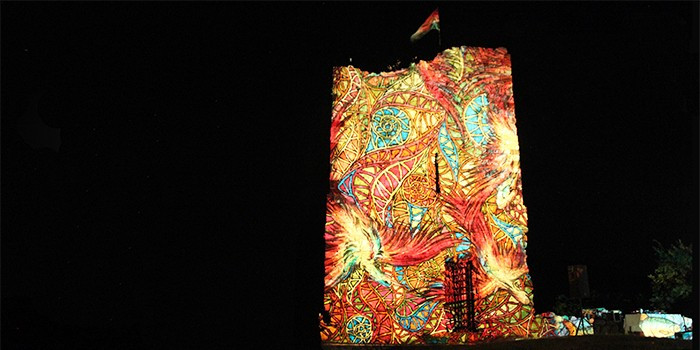 Így szokott kinézni a vár. fotó: bakony-balaton.hu