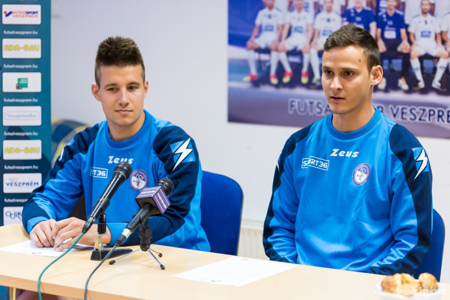 Füzy Zsolt (balra) és Fehér Krisztián (jobbra)