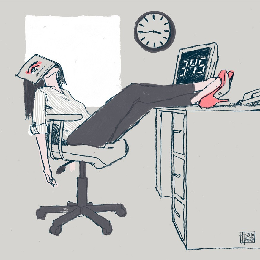 Jonny Ruzzo: Bored at work