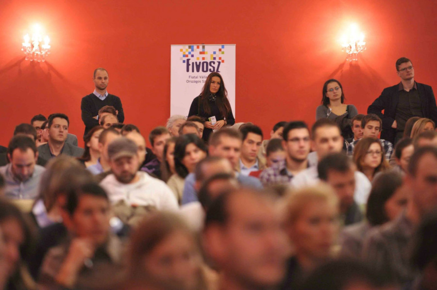 Rendezvény a Fiatal Vállalkozók Hetén (fotó via szeretlekmagyarorszag.hu)