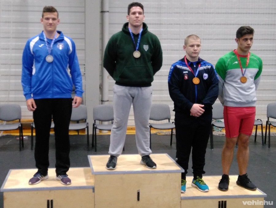 Laczkó Benedek a dobogó második fokára állhatott