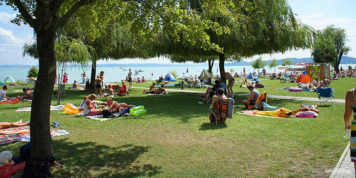 Kisfaludy strand, Balatonfüred