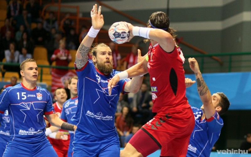 Bresztben sem hibázott a  Veszprém - Fotó: bgk-meshkova.com