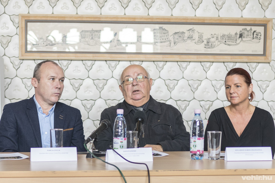 Porga Gyula, Szente József és Kellerné Egresi Zsuzsanna