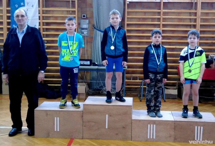 Nagy Patrik és Boros Noel a dobogó tetején - Fotó: Centrum SE