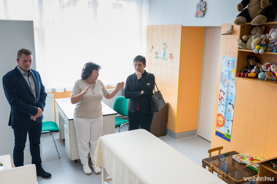 A megújult gyermekorvosi rendelő