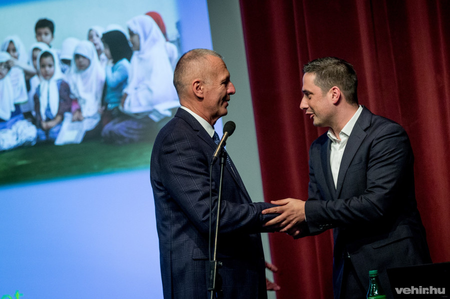 Georg Spöttle Ovádi Péter meghívására érkezett Veszprémbe