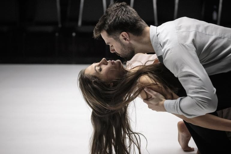 Grecsó Zoltán& Simkó Beatrix: #orfeusz #Eurüdiké / Fotó: Dömölky Dániel