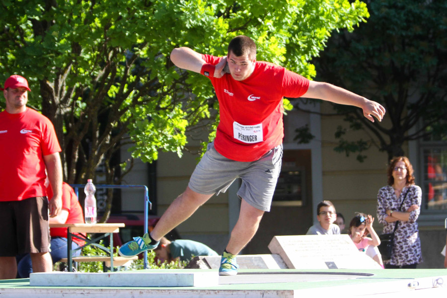 Péringer Márk Eb-szintet dobott - Fotó: VEDAC