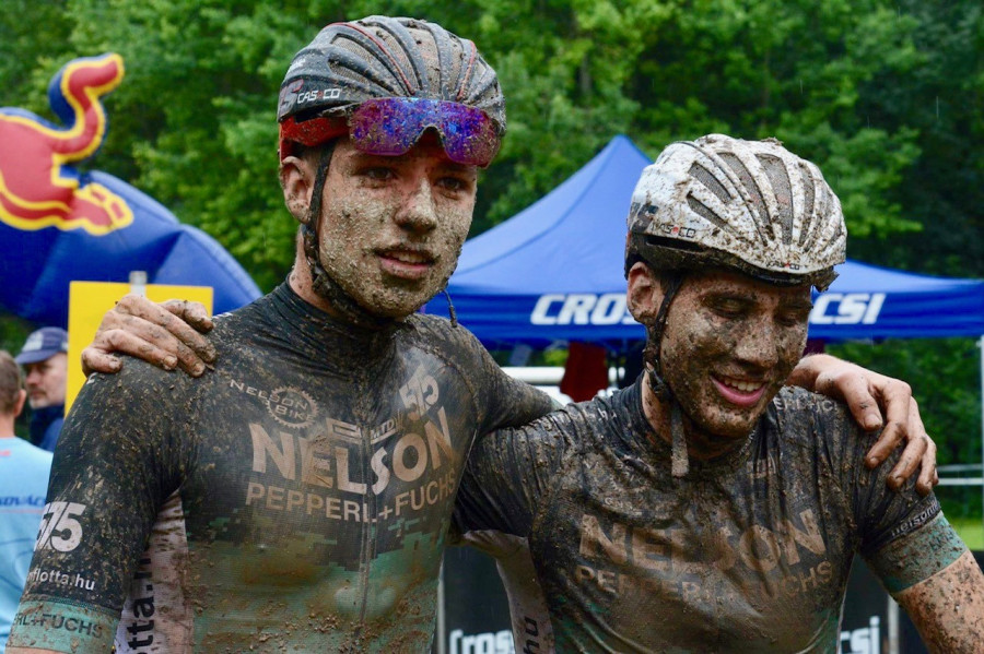 Az újdonsült bajnokok, Fülöp Ádám és Zoboki Péter