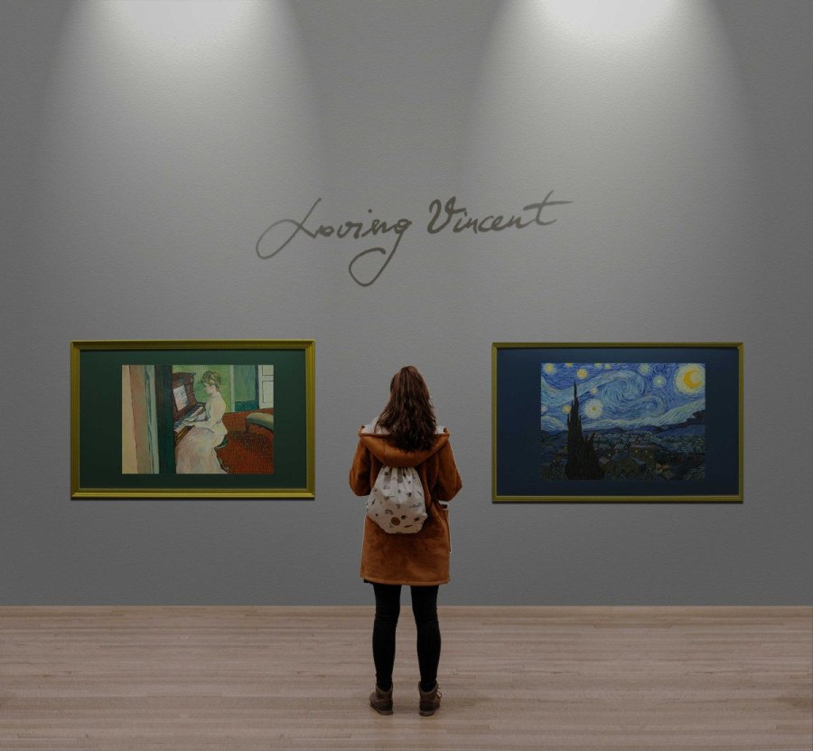 119 képet a holland Noordbrabants Museumban is kiállítottak (fotó: lovingvincent.com)