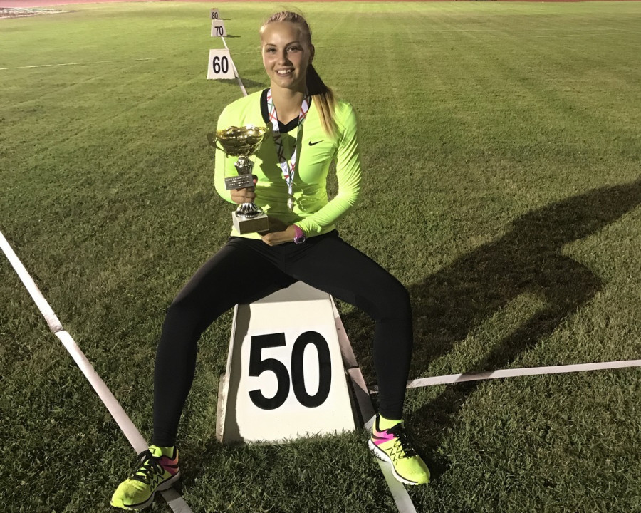 Máté Fanni Szabina utazhat a junior vb-re - Fotó: VEDAC