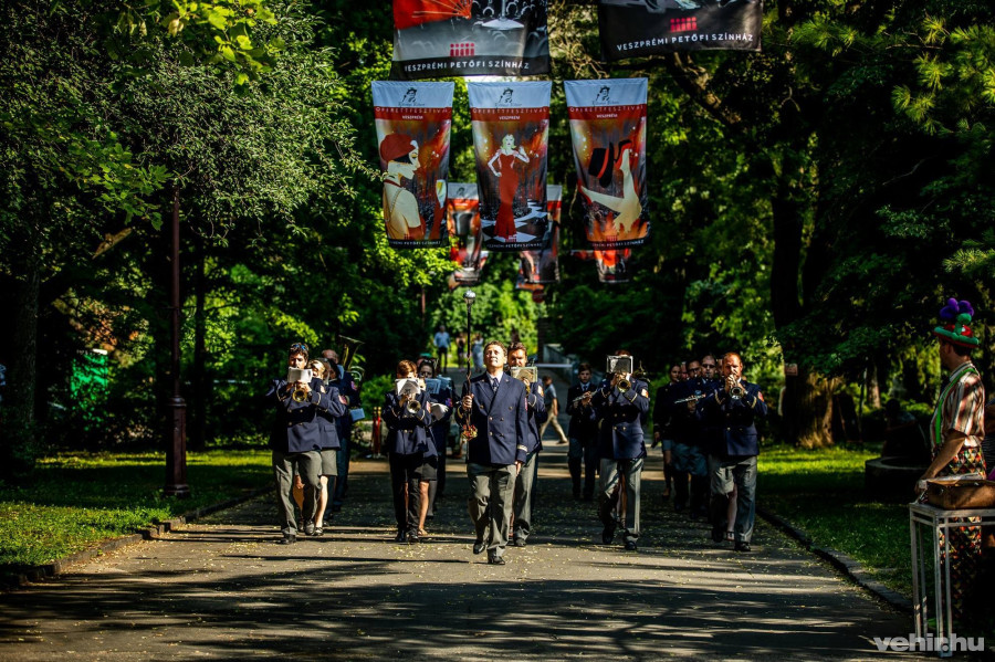 Az operettfesztivál első megnyitója 2018-ban (Fotó: Kovács Bálint, archív)