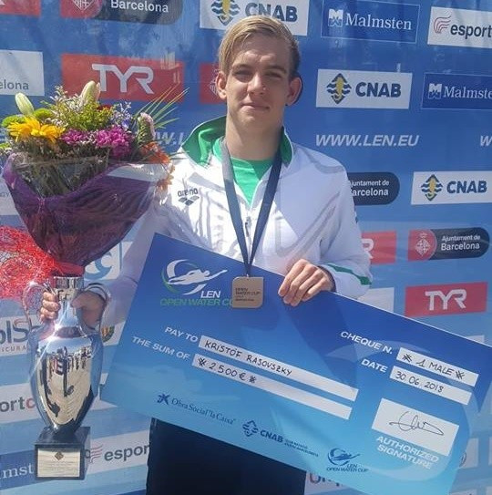 Rasovszky Kristóf ismét győzni tudott - Fotó: MÚSZ Facebook