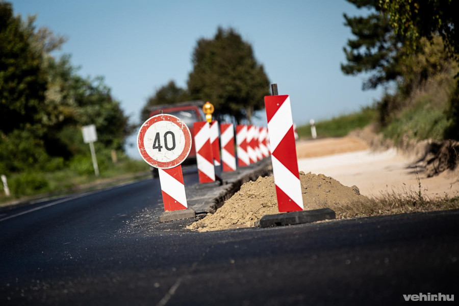 Nemesvámosnál gyorsítósáv is épül