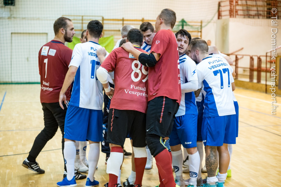 A Veszprém mindent megtett a sikerért, de pont nélkül tért haza (archív fotó)