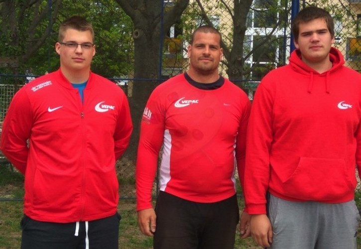 Bedegi Bence, Mozsdényi Dávid és Péringer Márk - Fotó: VEDAC