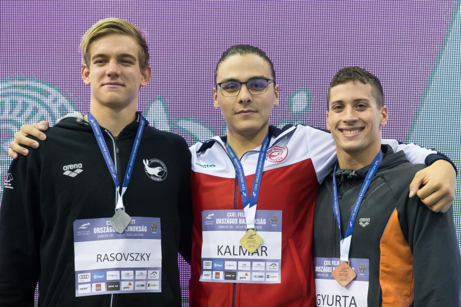 Rasovszky ezüstéremmel zárt - Fotó: Magyar Úszó Szövetség Facebook