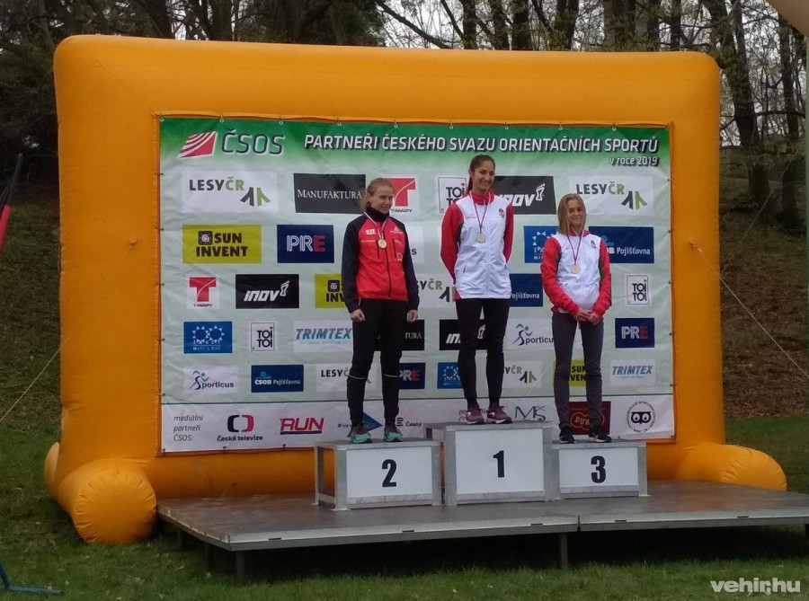 Mérő Dominika a dobogó tetején