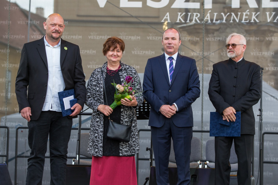 Trócsányi Gergely, Rácz Katalin, Porga Gyula és Zeitler Gusztáv