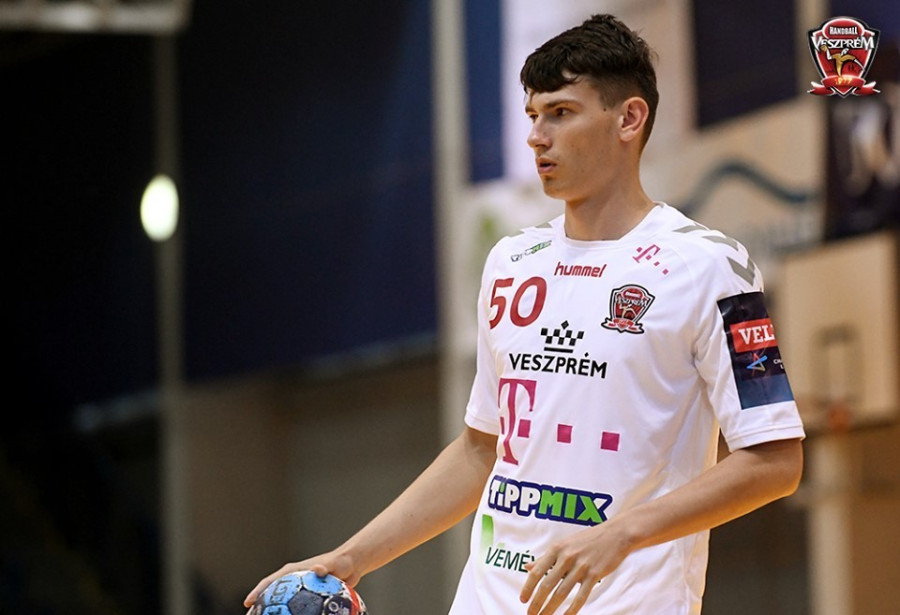 Élete első felnőtt NB I-es meccsén négyet vágott Melnyicsuk - Fotó: Vörös Dávid - telekomveszprem.hu