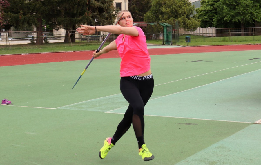 Máté Fanni elutazik Minszkbe (archív fotó)