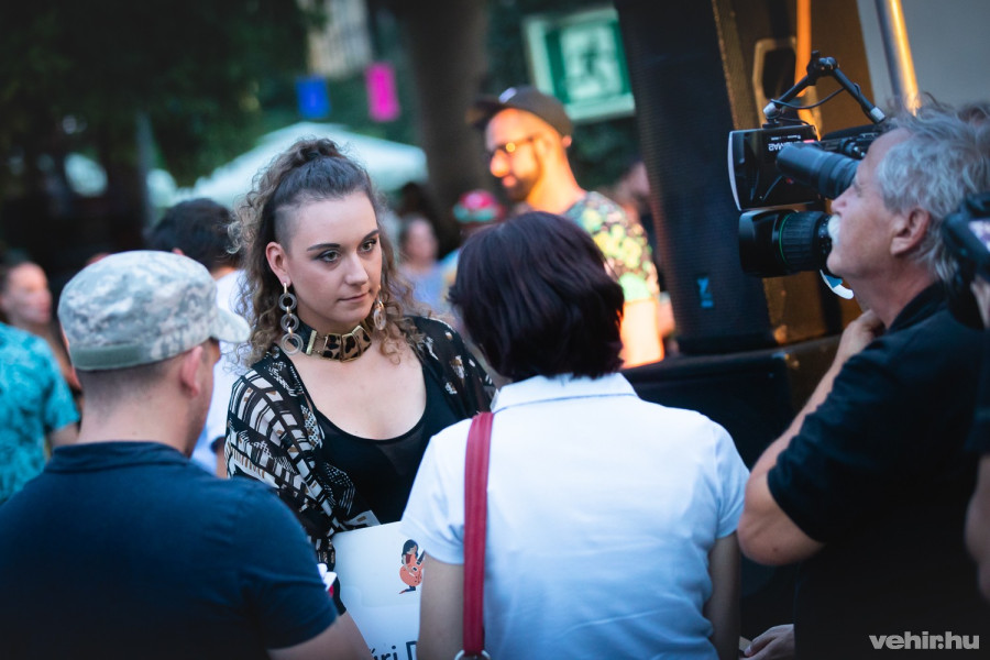 Csányi Rita az eredményhirdetés után nyilatkozott a sajtónak