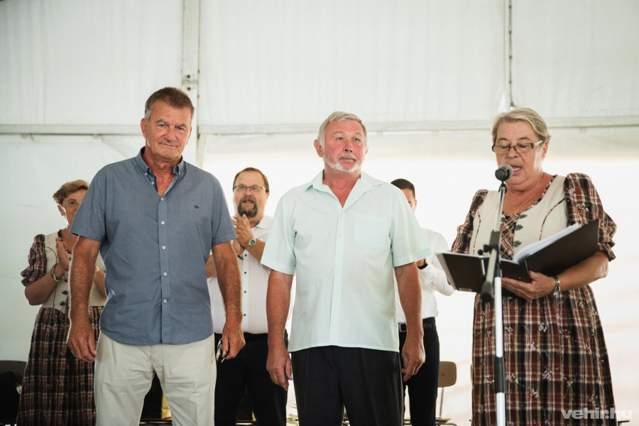 Jáger János és Unferdorfer József Szenior sikerdíjazottak